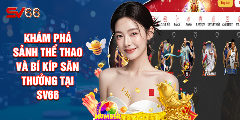 KHÁM PHÁ SẢNH THỂ THAO VÀ BÍ KÍP SĂN THƯỞNG TẠI SV66